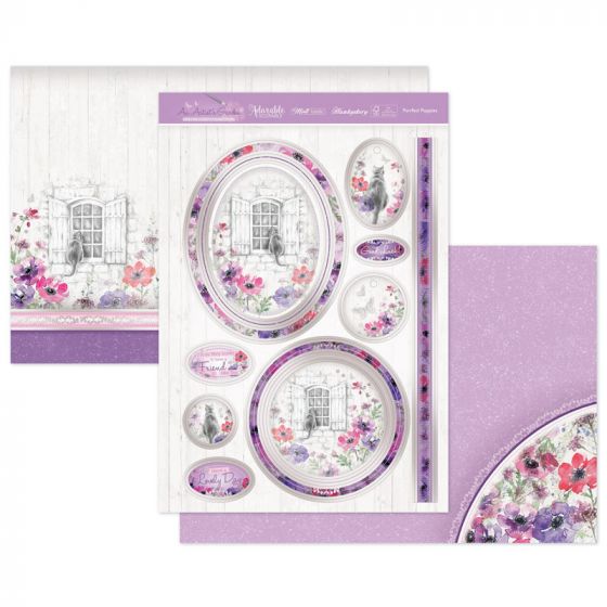 Purrfect Poppies Luxury Topper Set